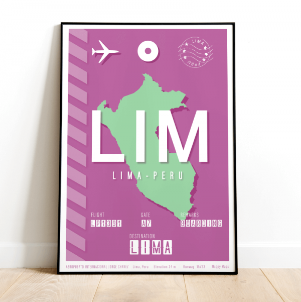 Lima plakat lotniczy